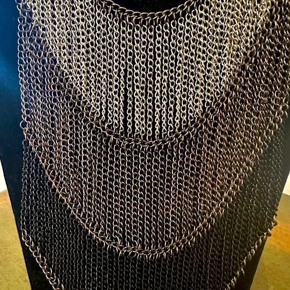 Chain Mail Style Necklace - Picture 2 of 2
